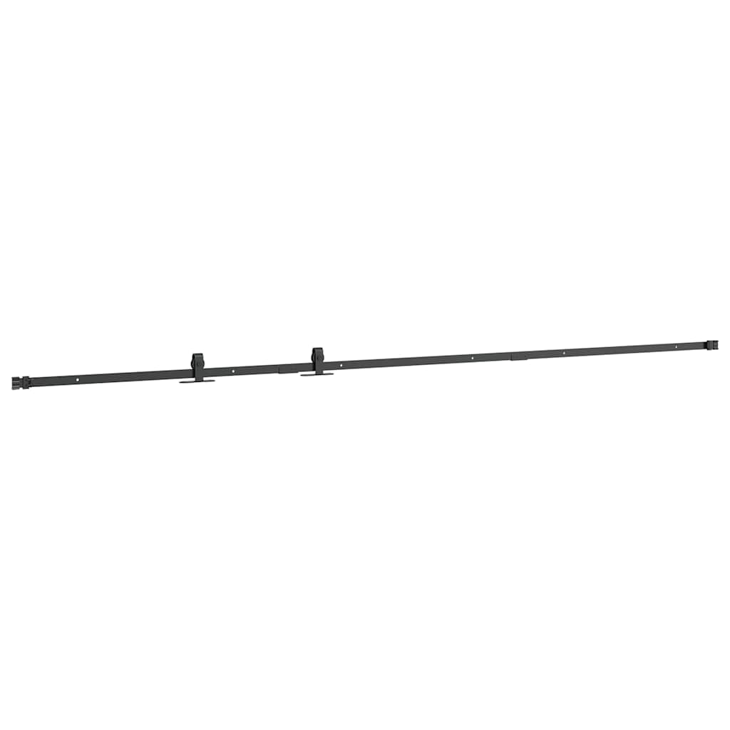 Ophangset voor schuifdeur 244 cm koolstofstaal