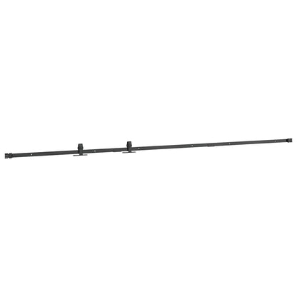 Ophangset voor schuifdeur 244 cm koolstofstaal