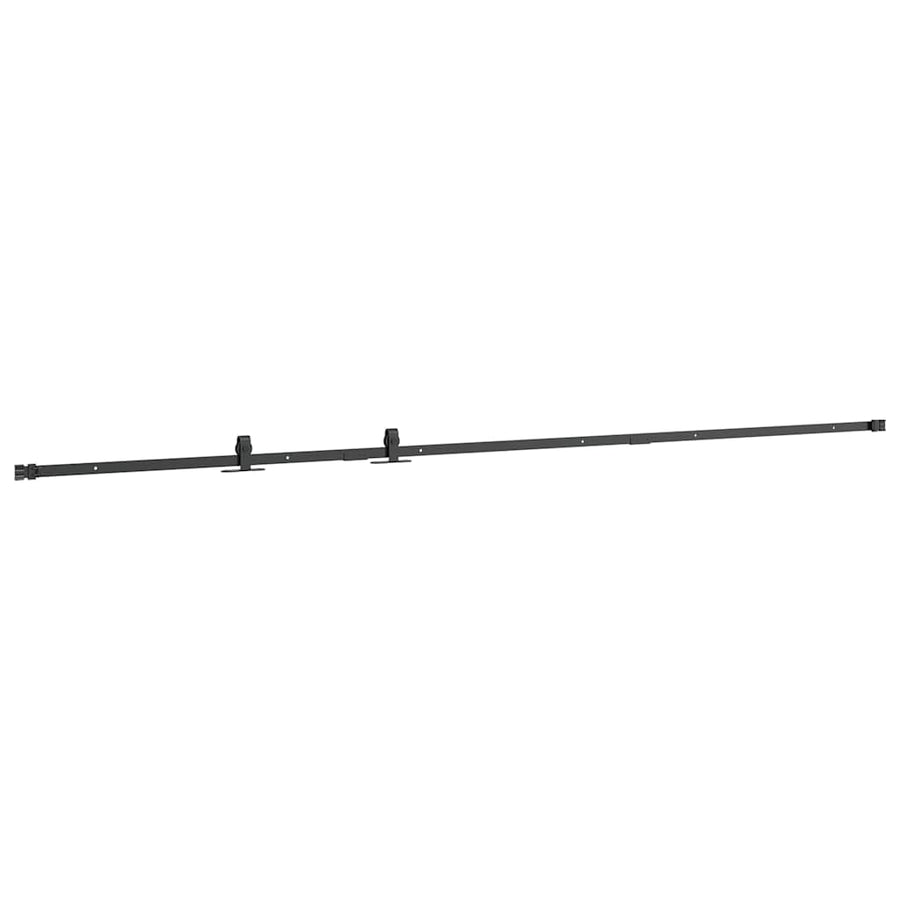 Ophangset voor schuifdeur 244 cm koolstofstaal