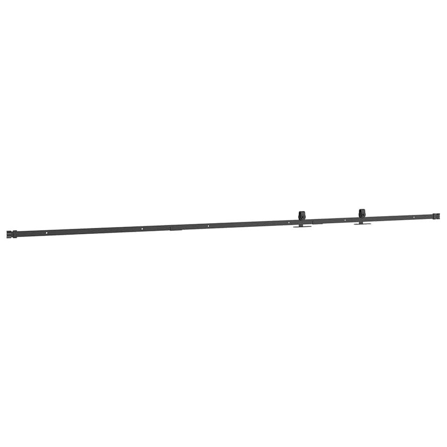 Ophangset voor schuifdeur 244 cm koolstofstaal