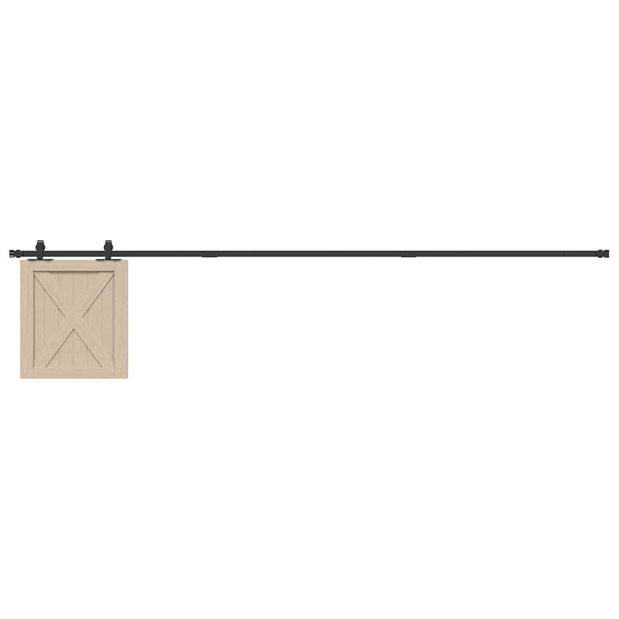 Ophangset voor schuifdeur 244 cm koolstofstaal