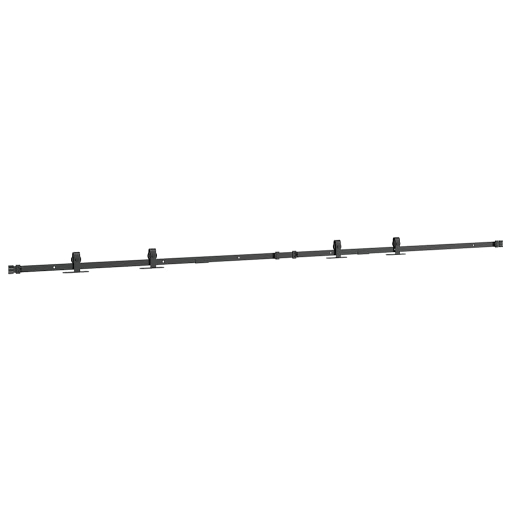 Ophangset voor schuifdeur 244 cm koolstofstaal