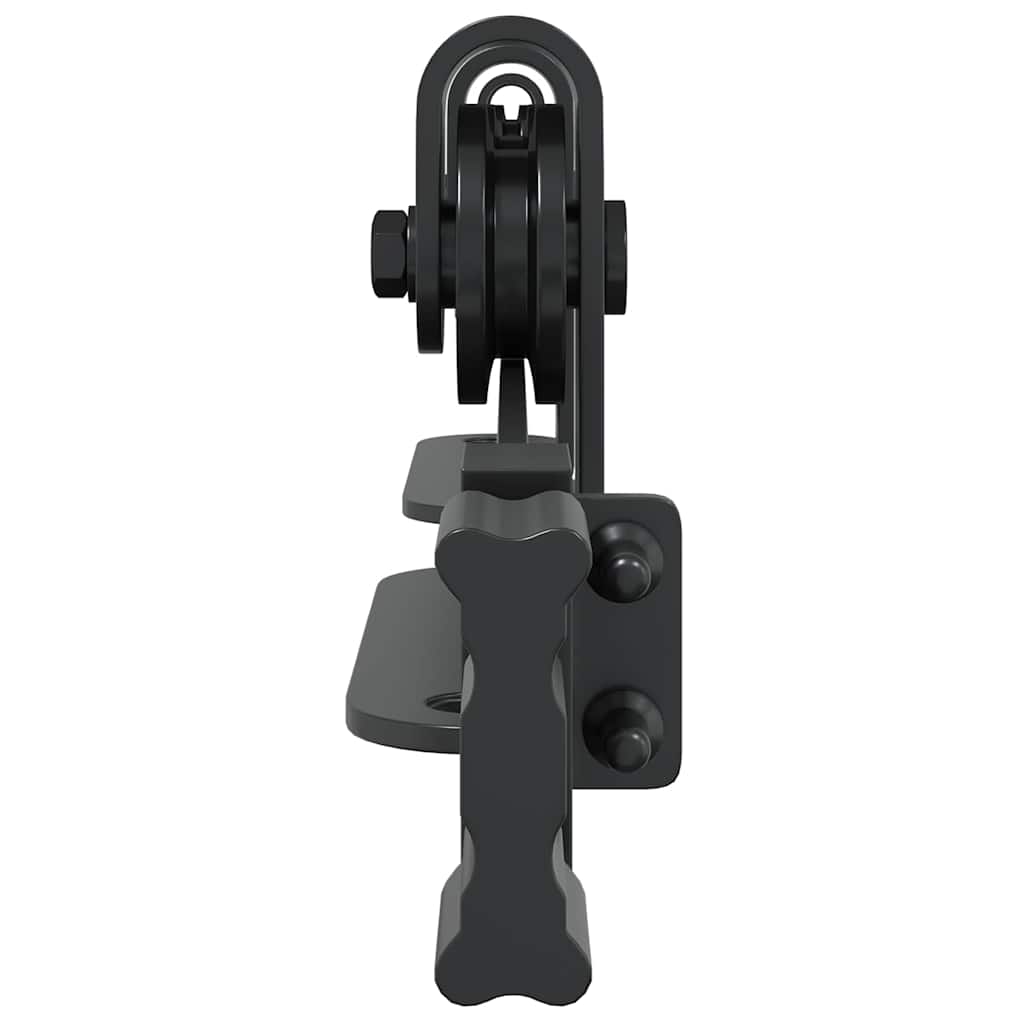 Ophangset voor schuifdeur 244 cm koolstofstaal