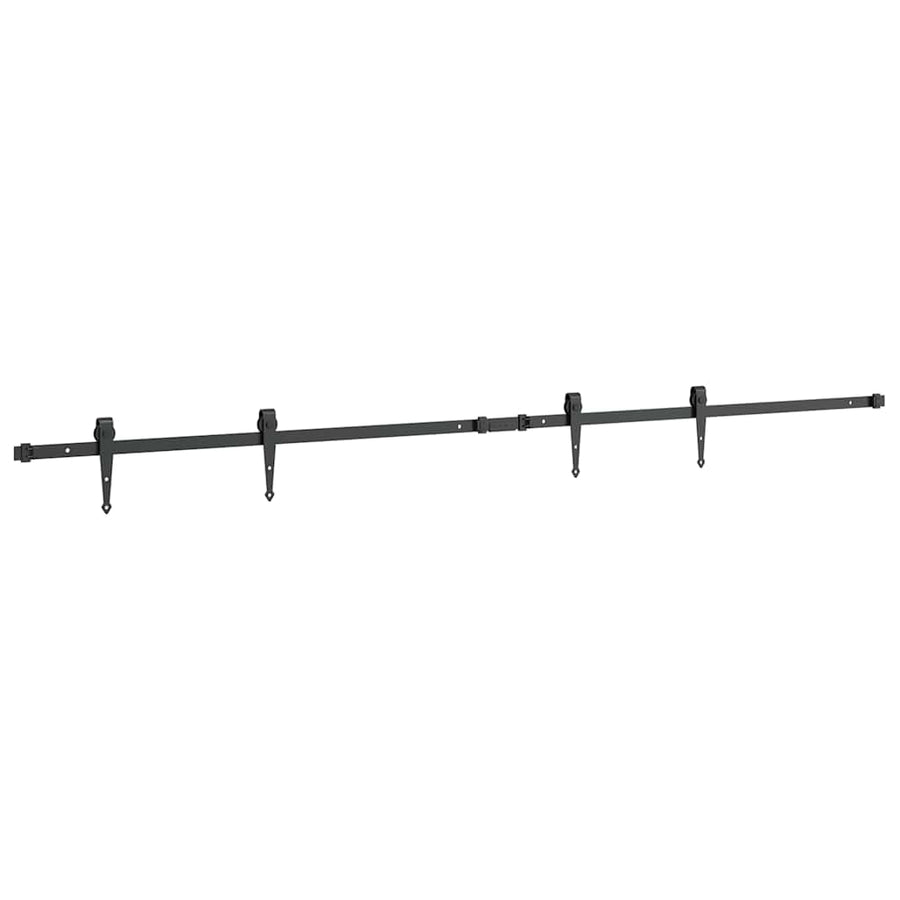 Ophangset voor schuifdeur 200 cm koolstofstaal