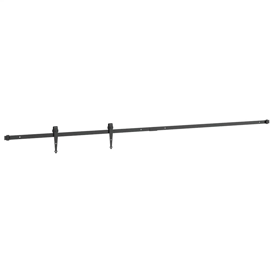 Ophangset voor schuifdeur 213 cm koolstofstaal