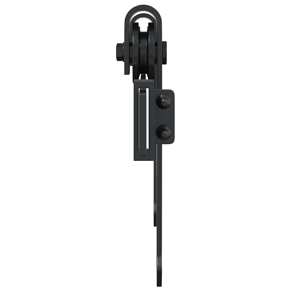 Ophangset voor schuifdeur 213 cm koolstofstaal