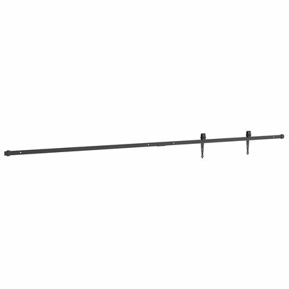Ophangset voor schuifdeur 213 cm koolstofstaal