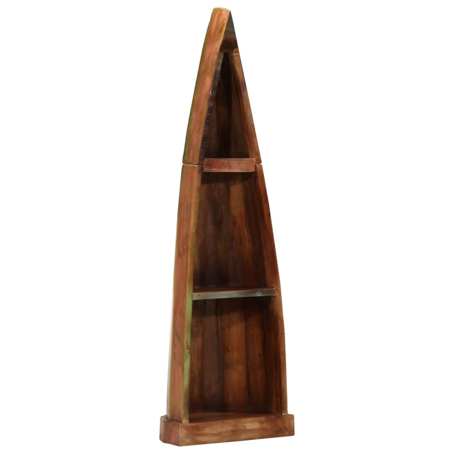 Kast Bootvorm Gerecycled Hout
