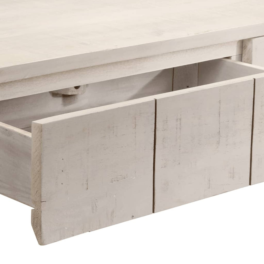 Wandtafel 110X35X75 Cm Massief Mangohout 110 cm