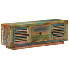 TV cabinet 110x30x40 cm solid reclaimed wood