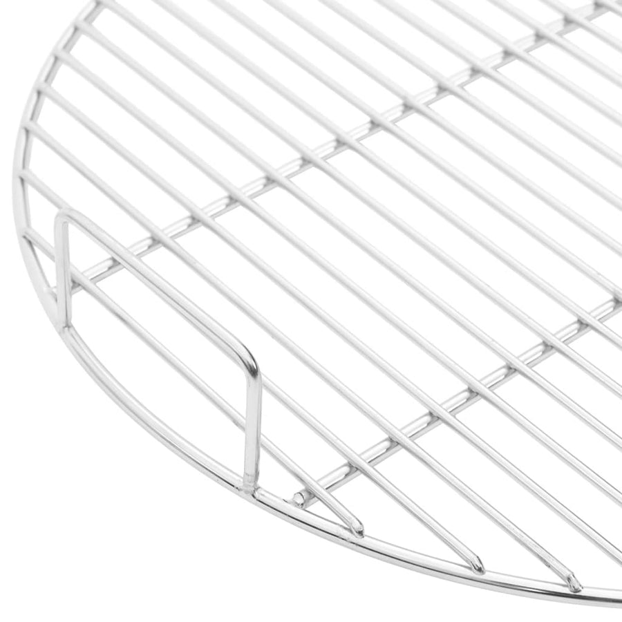 Barbecuerooster met handgrepen rond Ø54 cm 304 roestvrij staal