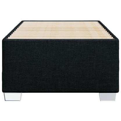 Bedframe stof zwart 90x190 cm