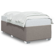 Bedframe 90x190 cm stof taupe