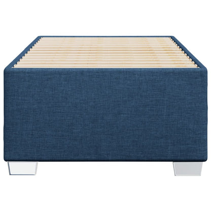 Bedframe stof blauw 90x190 cm