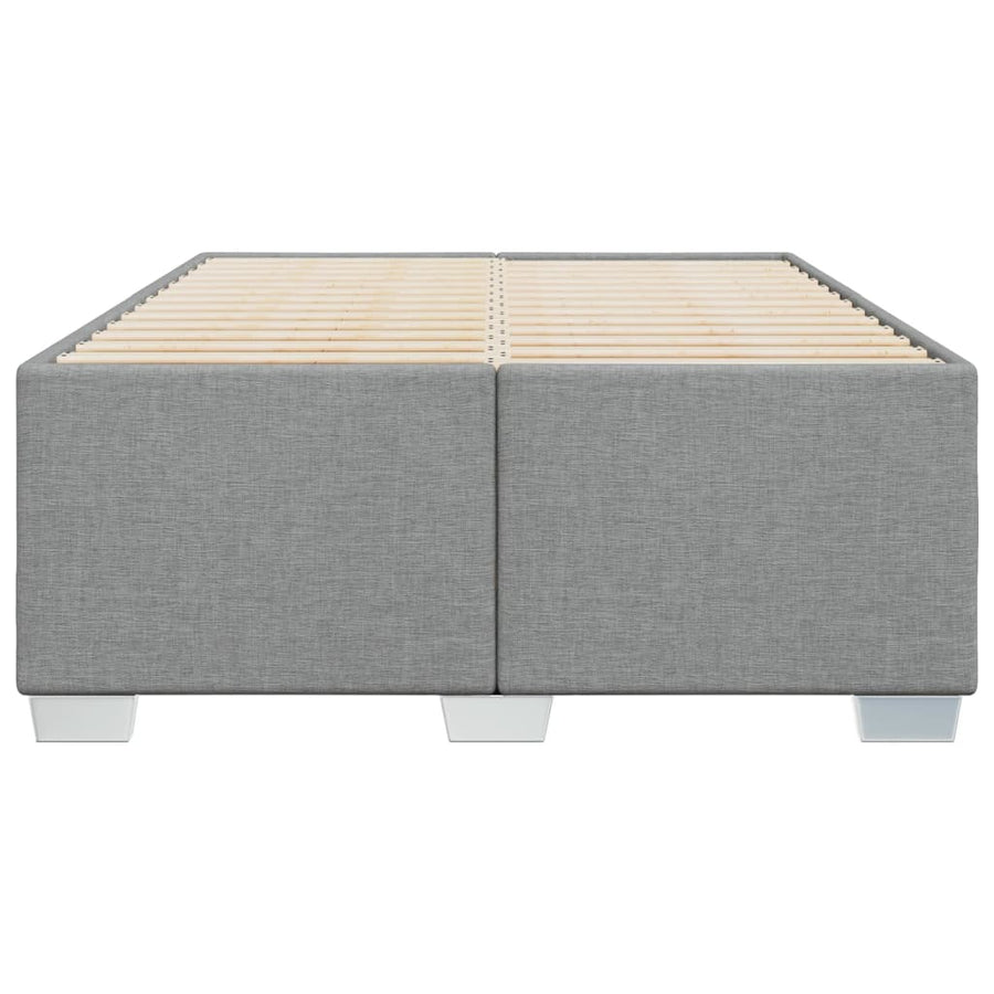 Bedframe stof lichtgrijs 120x190 cm