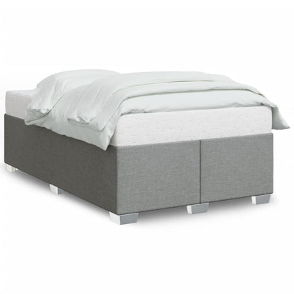 Bedframe stof lichtgrijs 120x190 cm