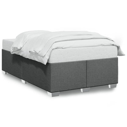 Bedframe stof donkergrijs 120x190 cm