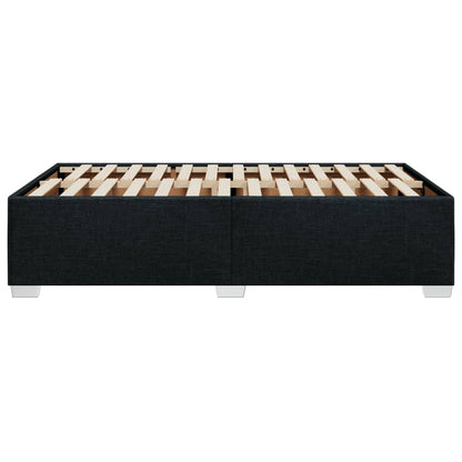 Bedframe stof zwart 120x190 cm