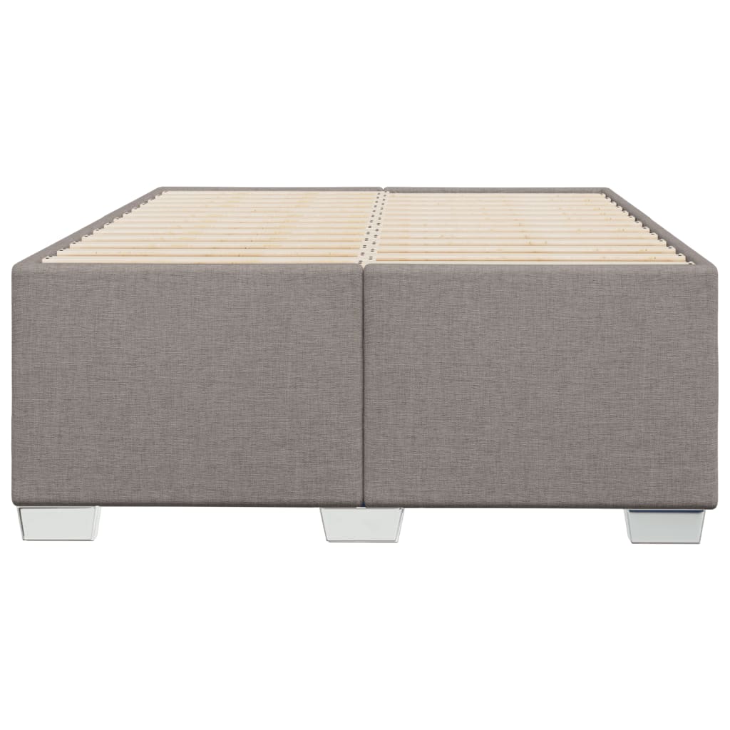 Bedframe stof taupe 120x190 cm