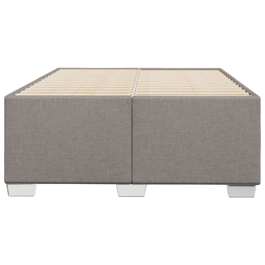 Bedframe stof taupe 120x190 cm