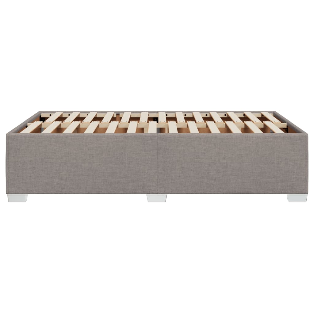 Bedframe stof taupe 120x190 cm