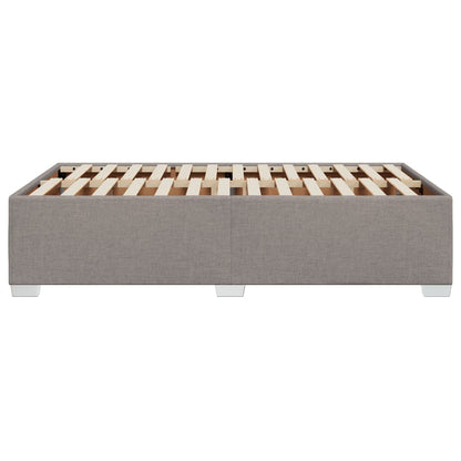 Bedframe stof taupe 120x190 cm