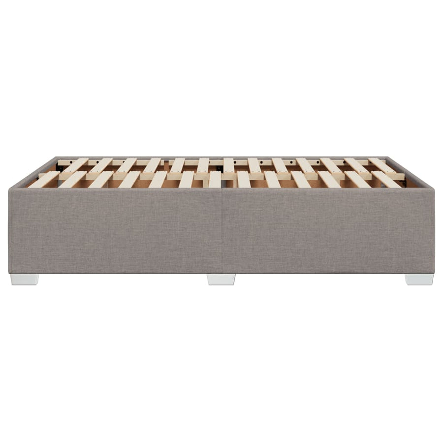 Bedframe stof taupe 120x190 cm