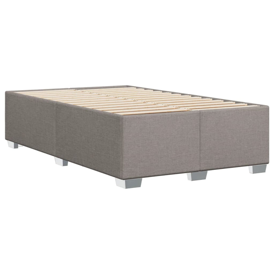 Bedframe stof taupe 120x190 cm