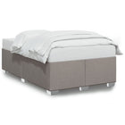 Bedframe 120x190 cm stof taupe