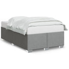 Bedframe 120x200 cm stof lichtgrijs