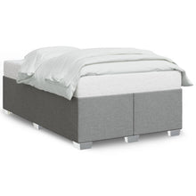 Bedframe stof lichtgrijs 120x200 cm