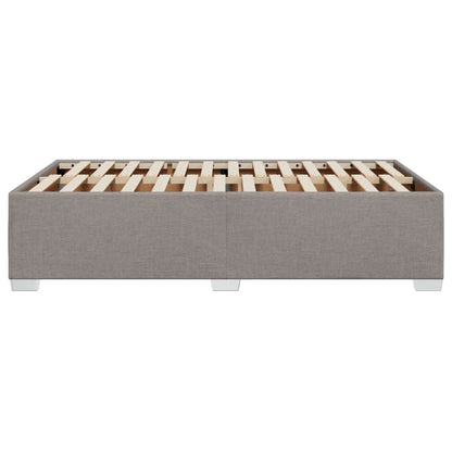 Bedframe stof taupe 120x200 cm