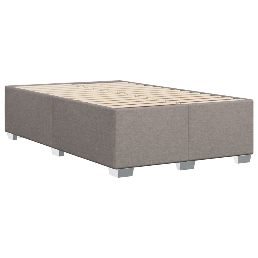 Bedframe stof taupe 120x200 cm