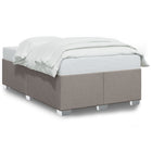 Bedframe 120x200 cm stof taupe