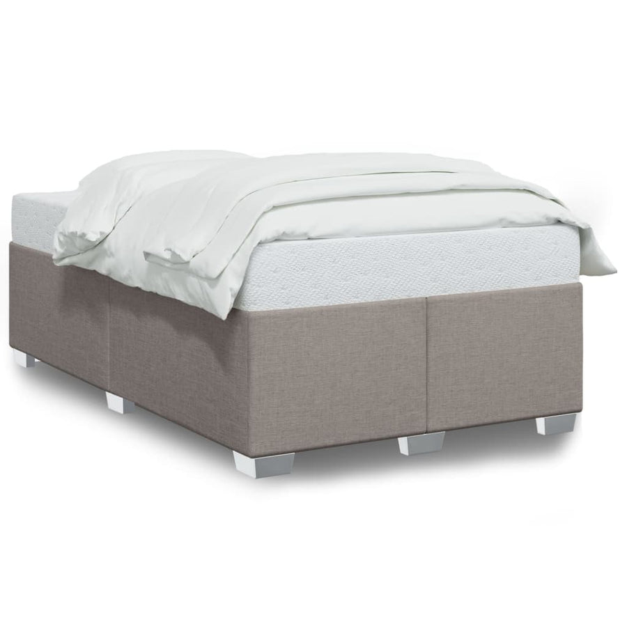 Bedframe stof taupe 120x200 cm