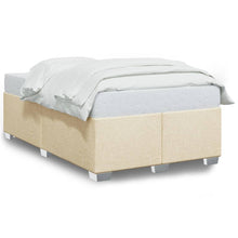 Bedframe stof crèmekleurig 120x200 cm