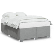 Bedframe 140x200 cm stof lichtgrijs