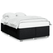 Bedframe zonder matras stof zwart 160x200 cm