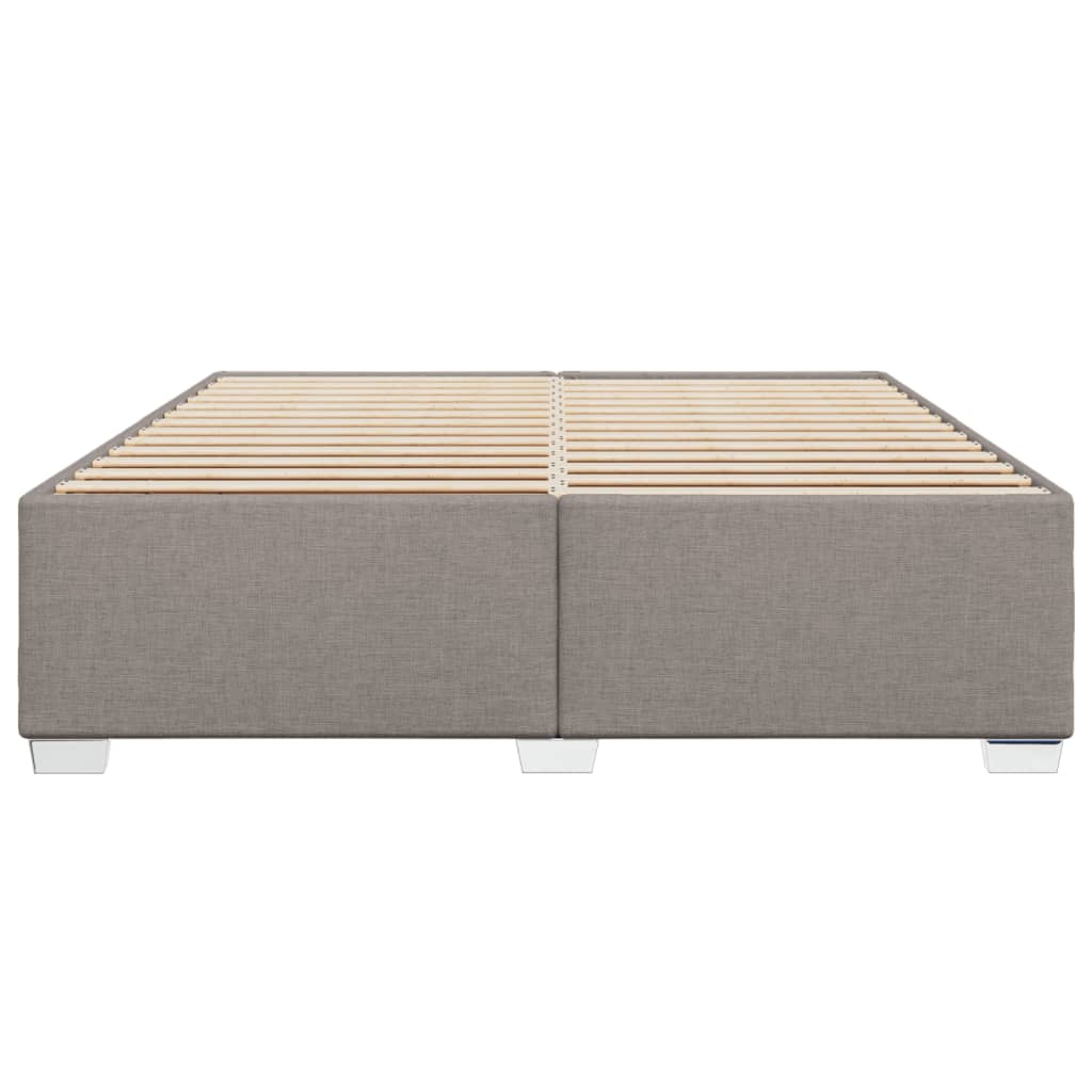 Bedframe stof taupe 180x200 cm