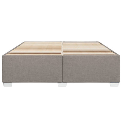 Bedframe stof taupe 180x200 cm