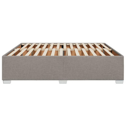 Bedframe stof taupe 180x200 cm