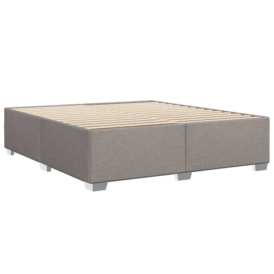 Bedframe stof taupe 180x200 cm