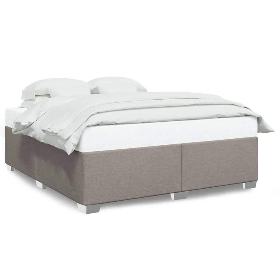 Bedframe stof taupe 180x200 cm