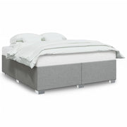 Bedframe lichtgrijs 200x200 cm