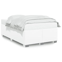 Bedframe kunstleer wit 120x190 cm