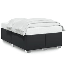 Bedframe kunstleer zwart 120x200 cm