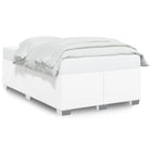 Bedframe kunstleer wit 120x200 cm