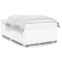Bedframe kunstleer wit 120x200 cm