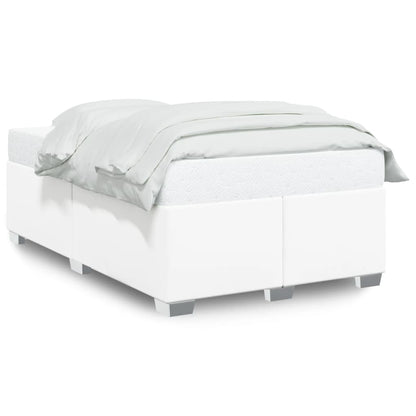 Bedframe kunstleer wit 120x200 cm