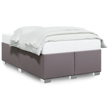 Bedframe kunstleer grijs 120x200 cm